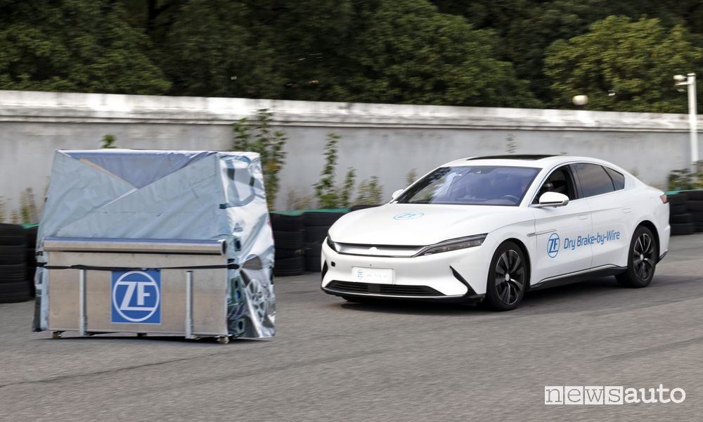 Freni elettrici, Brake-by-Wire di ZF come funziona
