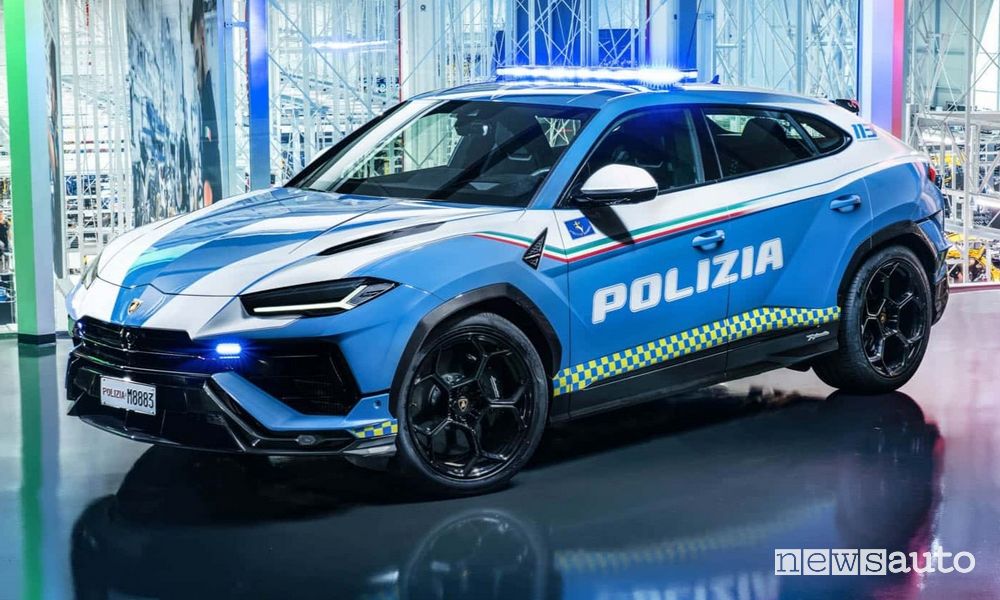 Lamborghini Urus Performante della Polizia di Stato