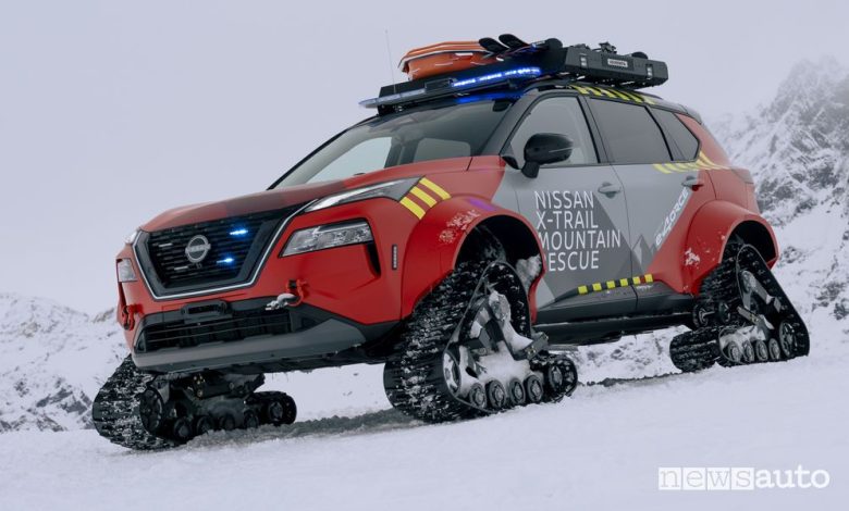 Nissan X-Trail Mountain Rescue anteriore 3/4