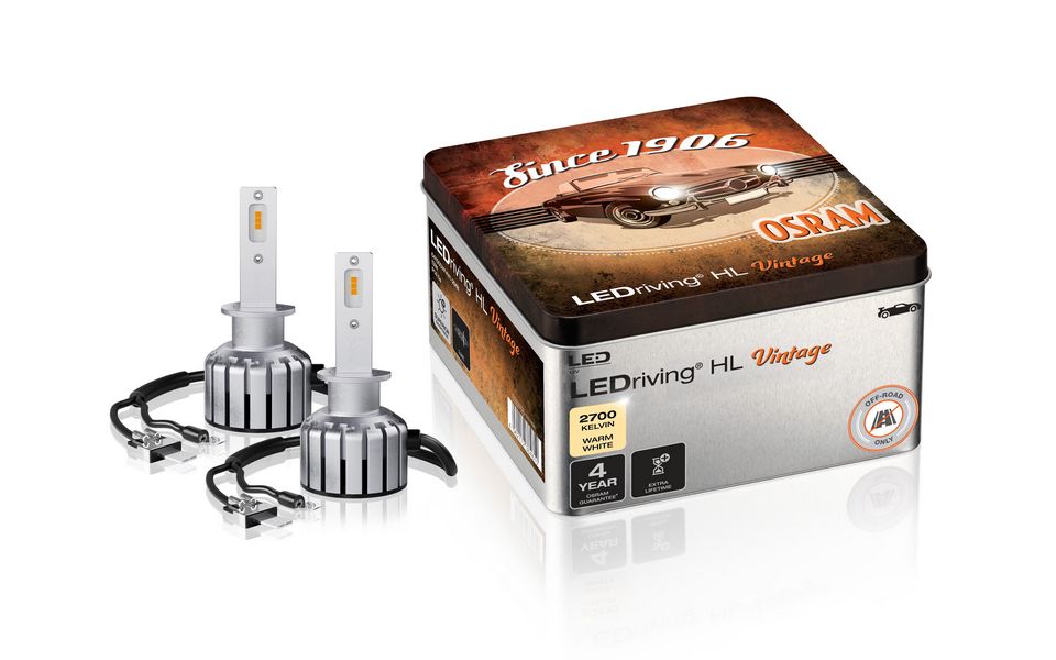 Lampadine a LED per auto storiche, omologate by Osram