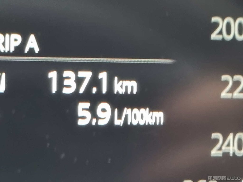 Consumo medio CX-5 5,9 l/100km 