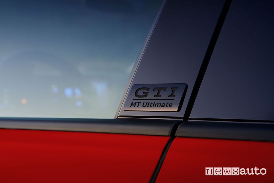 Volkswagen Golf GTI targhetta MT Ultimate