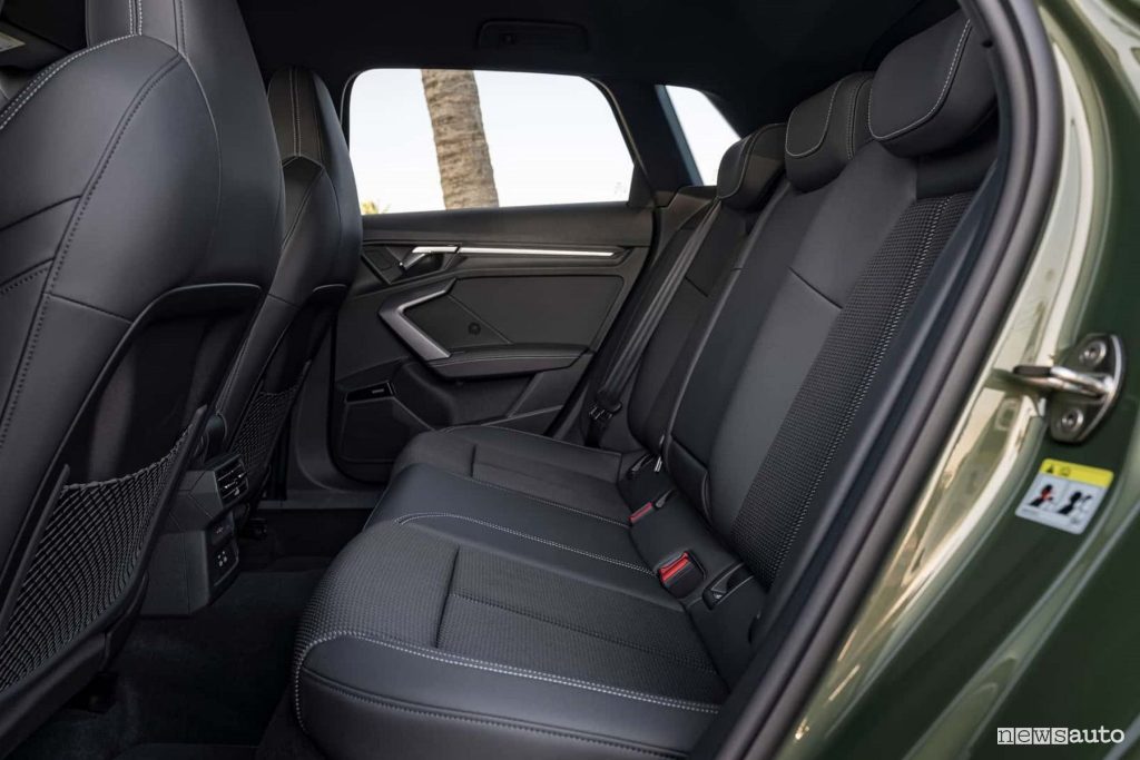 Audi A3 Sportback sedili posteriori abitacolo