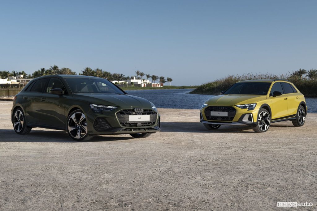Audi A3 Sportback e A3 Allstreet