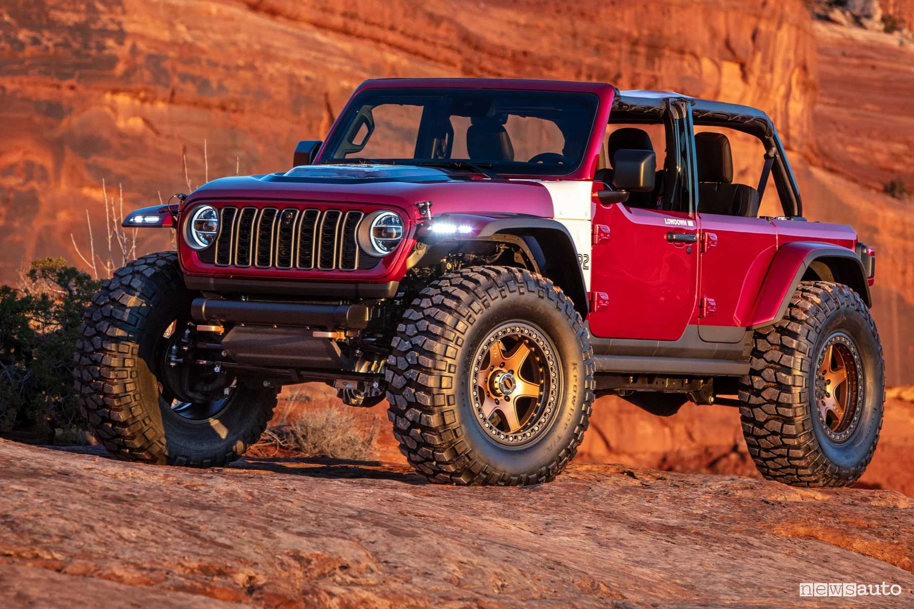 Jeep Low Down Concept anteriore 3/4