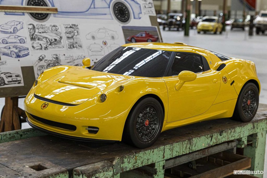 Modello di stile Abarth Classiche 1300 OT(2)
