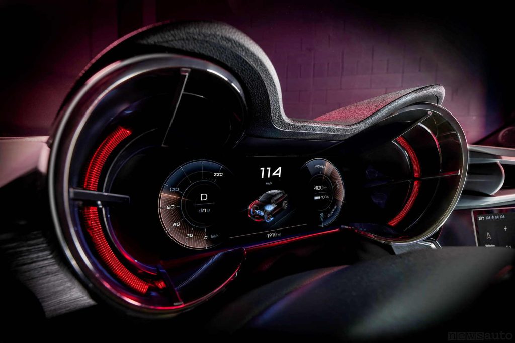 Alfa Romeo Junior Speciale display quadro strumenti da 10,25"