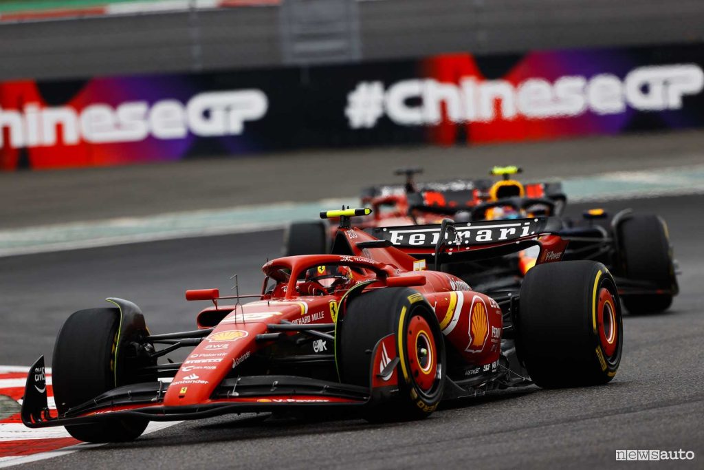 Qualifiche Cina Formula 1 Carlos Sainz Ferrari
