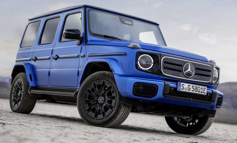 Mercedes Classe G 580 Edition One anteriore 3/4