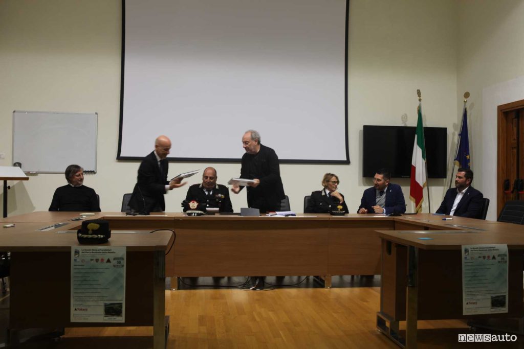 Consegna dei Suzuki Jimny PRO ai Carabinieri del Parco Nazionale della Maiella