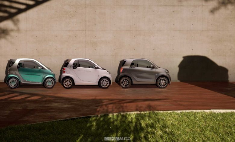 evoluzione della Smart ForTwo