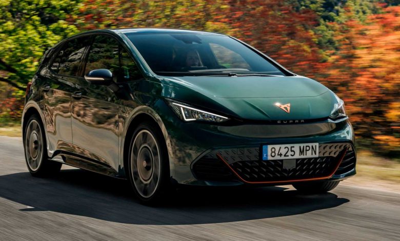 Cupra Born VZ su strada