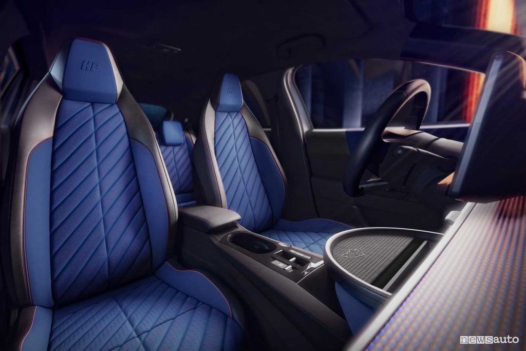 Lancia Ypsilon HF front passenger seats