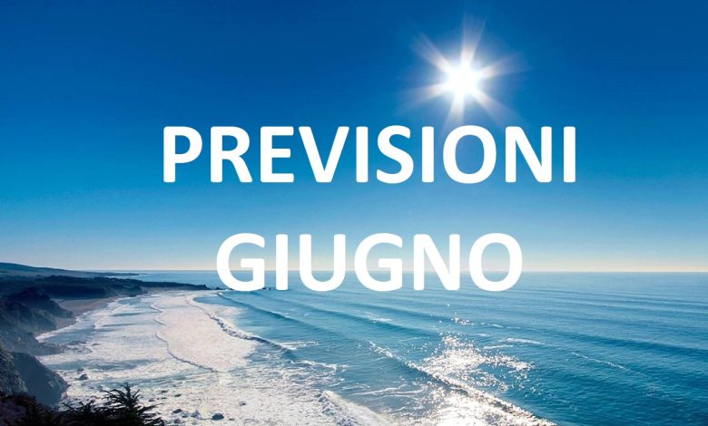 Previsioni meteo giugno 2024