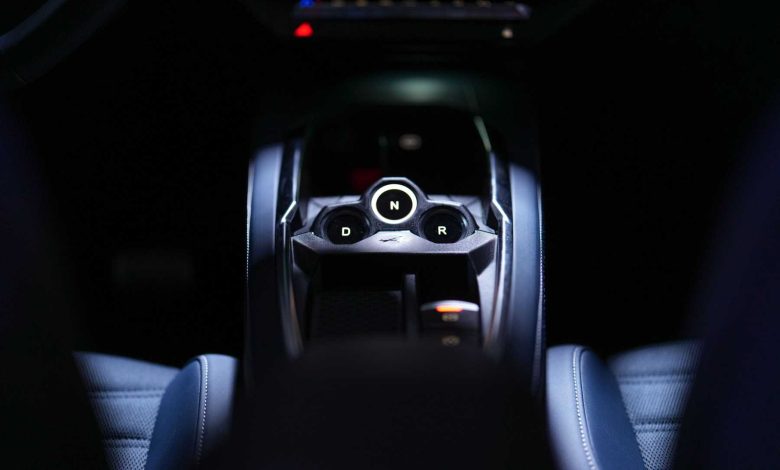 Alpine A290 elettrica GTS comandi cambio console centrale