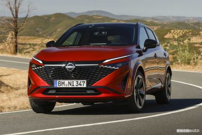 Nuova Nissan Qashqai test drive in Portogallo