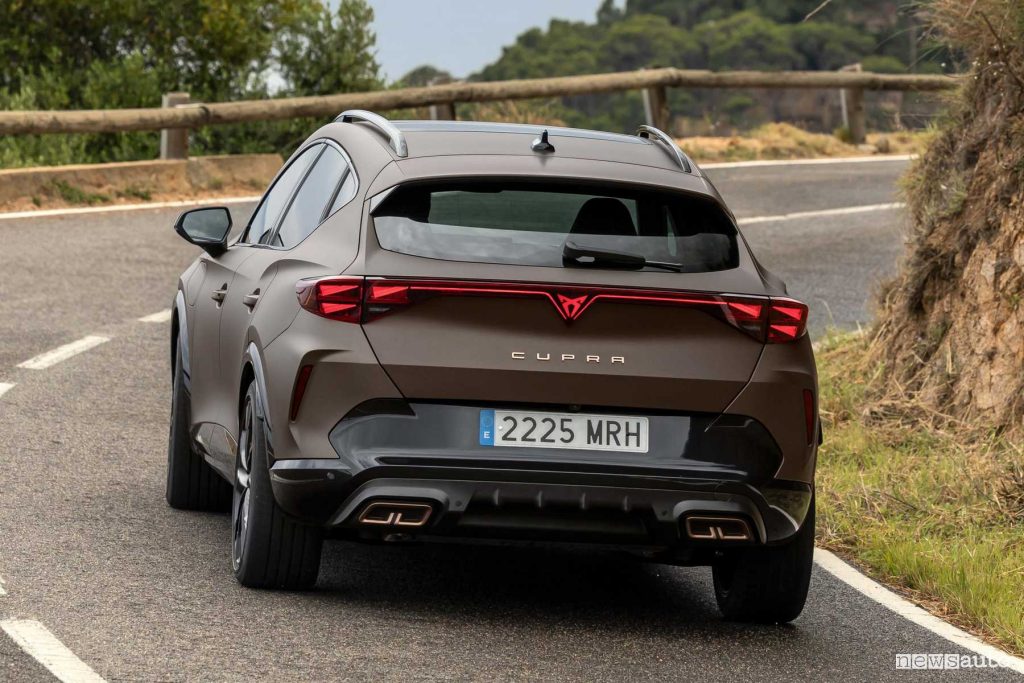New Cupra Formentor on the road