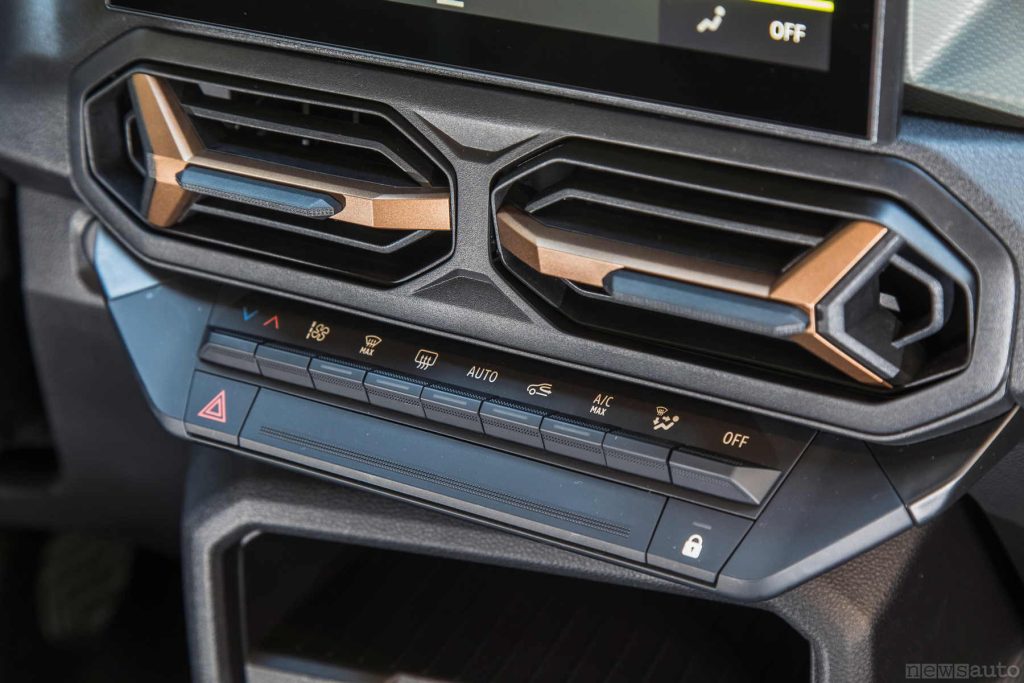 Bocchette dell'aria Dacia Duster 4x4