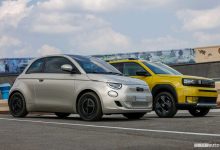 Fiat 500e Armani e Grande Panda nella parata dei 125 anni al Lingotto