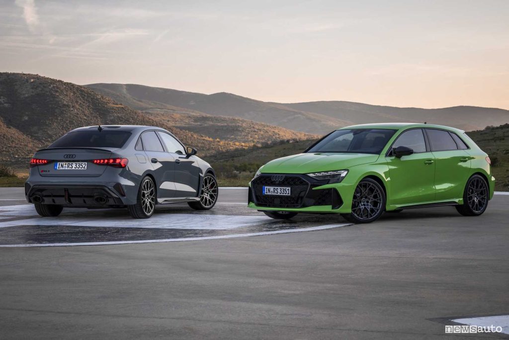 Audi RS 3 Sedan and RS 3 Sportback