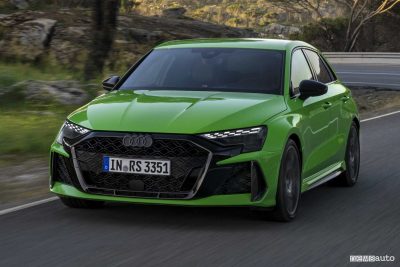 Audi RS 3 Sportback su strada