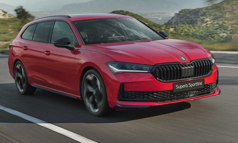 Skoda Superb Sportline su strada