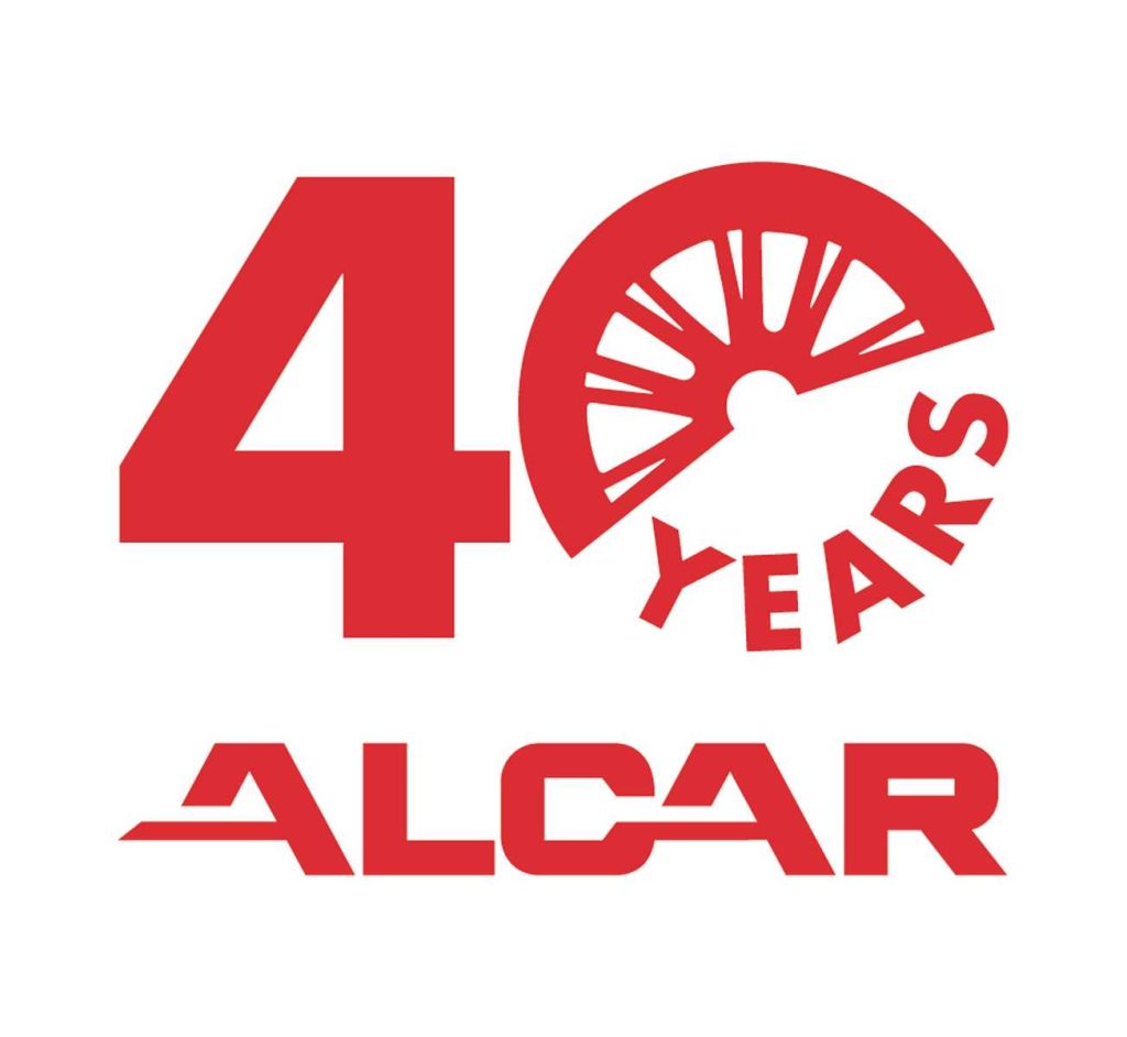 Ruote Alcar logo 40 anni