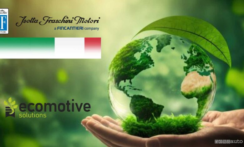 Isotta Fraschini ed Ecomotive Solutions, partnership per motori sostenibili a bioful e idrogeno verde