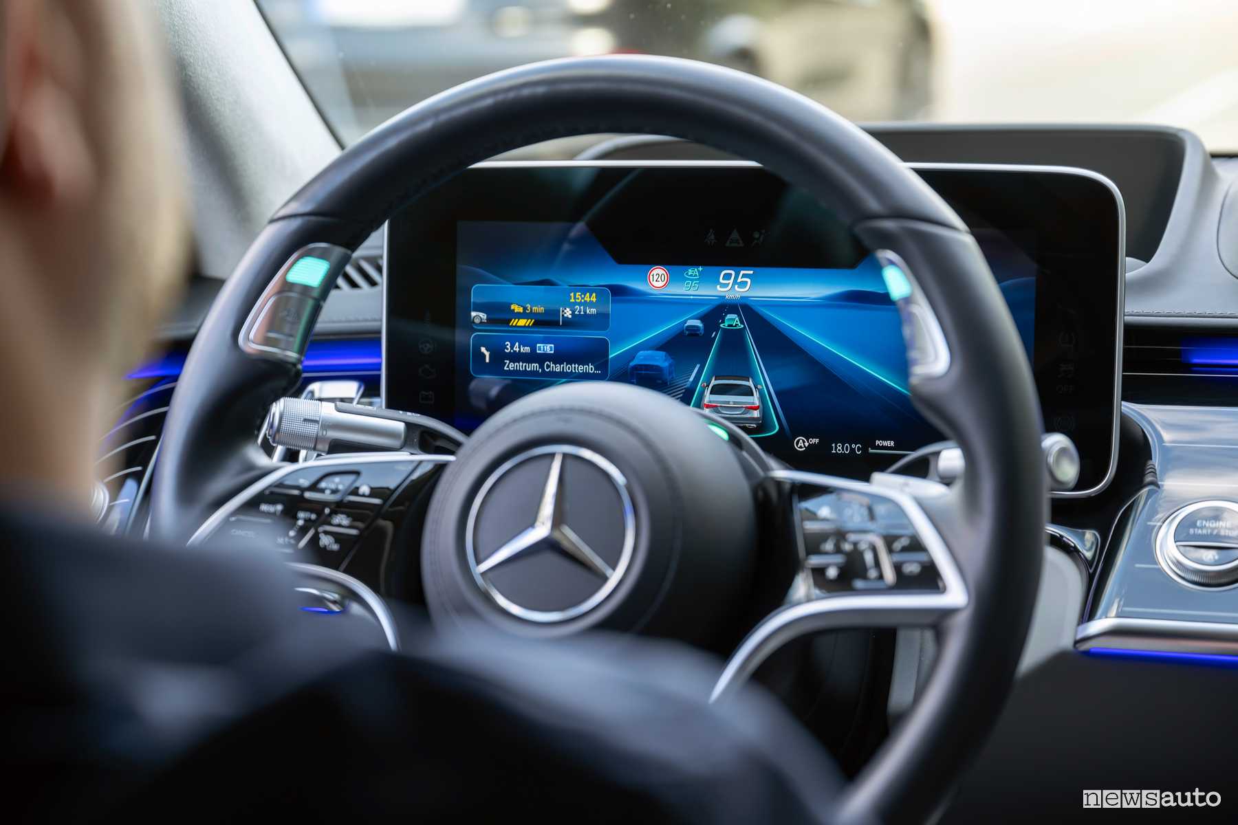 Aggiornamento Drive Pilot di Mercedes, come funziona