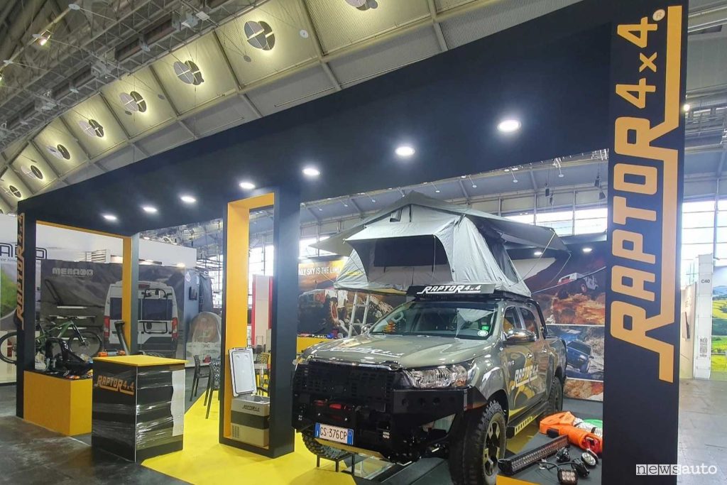 Stand Raptor 4x4 ad Automechanika Francoforte