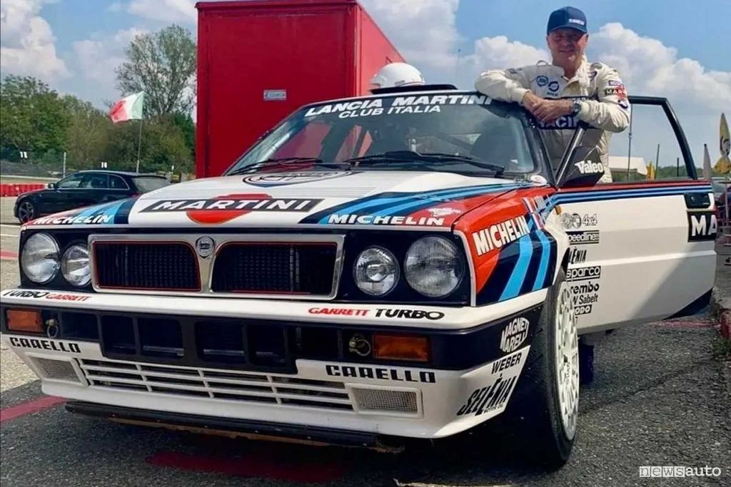 raduno della Lancia Delta con Amiki Miei, Miky Biasion e Ma-FRA