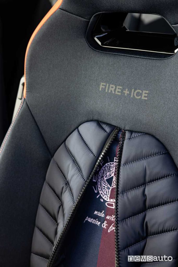 Volkswagen ID.3 GTX Fire+Ice seat cover with ZIP