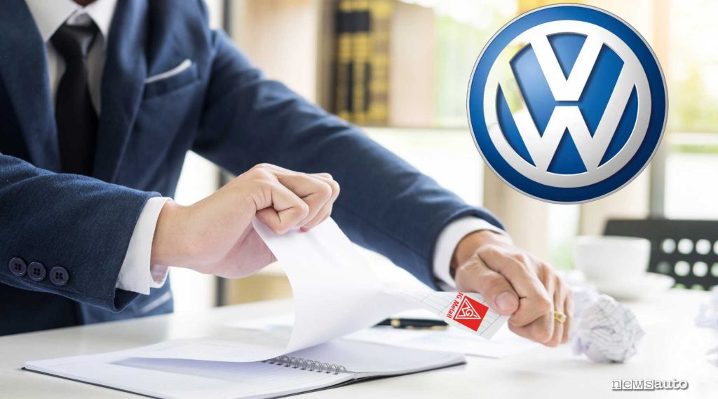 Volkswagen e l'annullamento del contratto con IG Metall