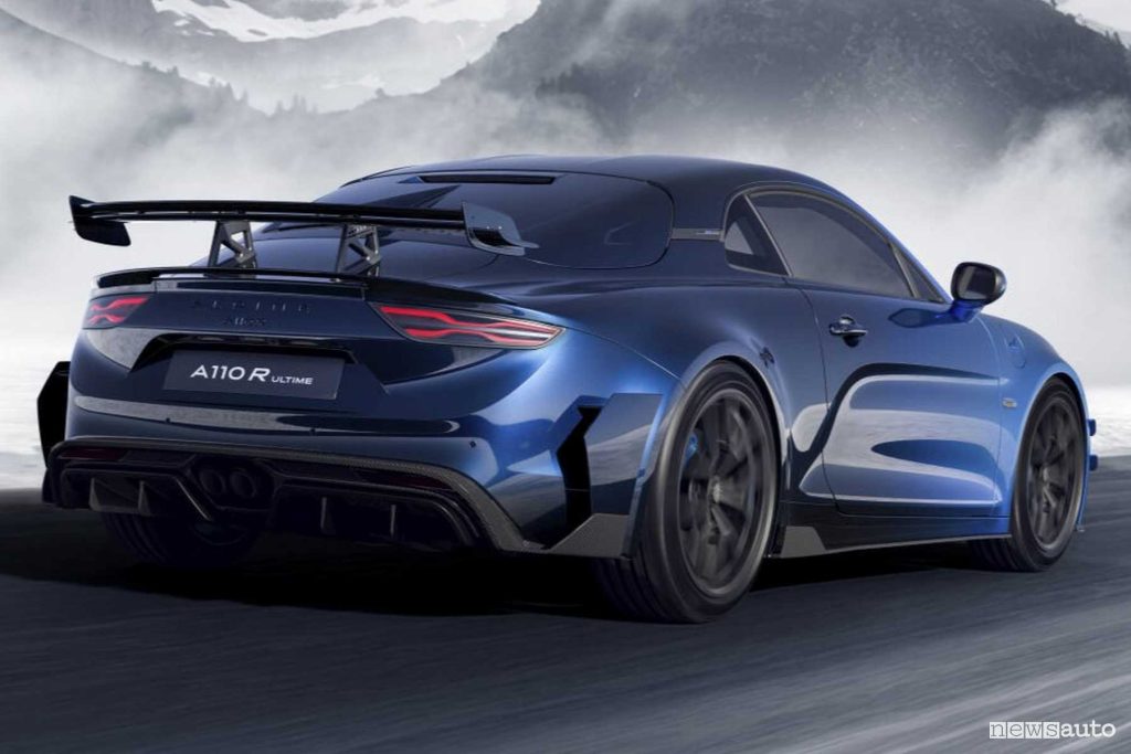 Alpine A110 R Ultime in movimento