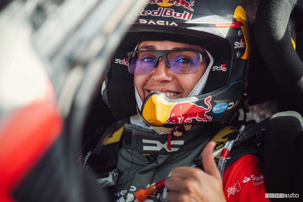 Dacia Sandriders con Cristina Gutiérrez al Rally di Marocco 2024