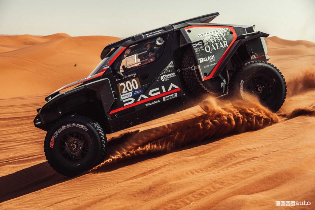 Dacia Sandriders con Al-Attiyah al Rally di Marocco 2024