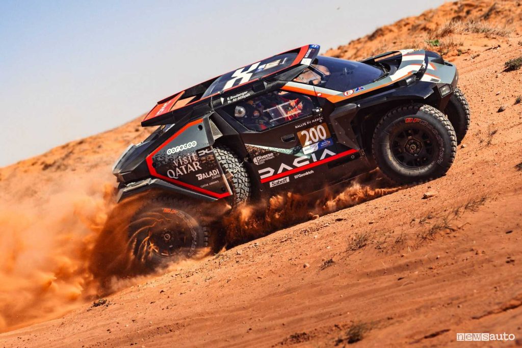 Dacia Sandriders con Al-Attiyah al Rally di Marocco 2024