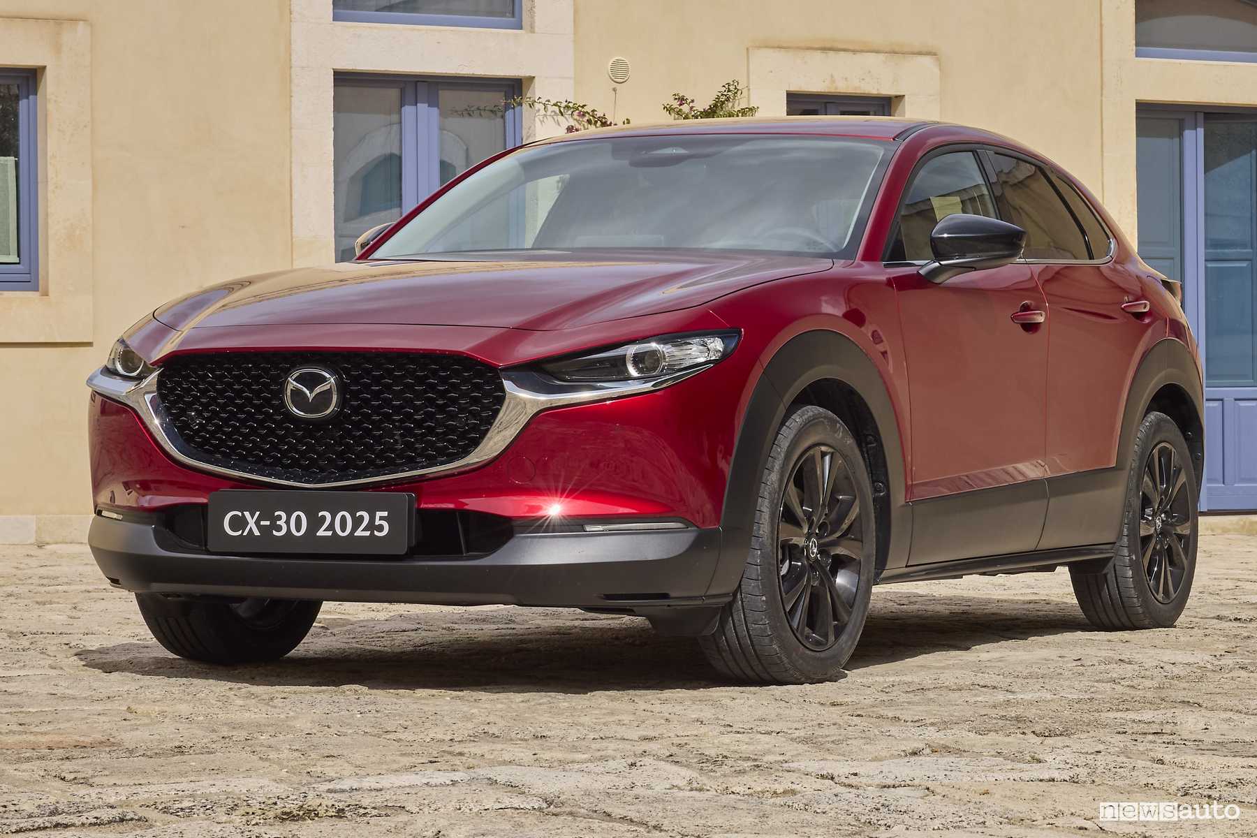 Mazda CX30 2025, caratteristiche e prezzo