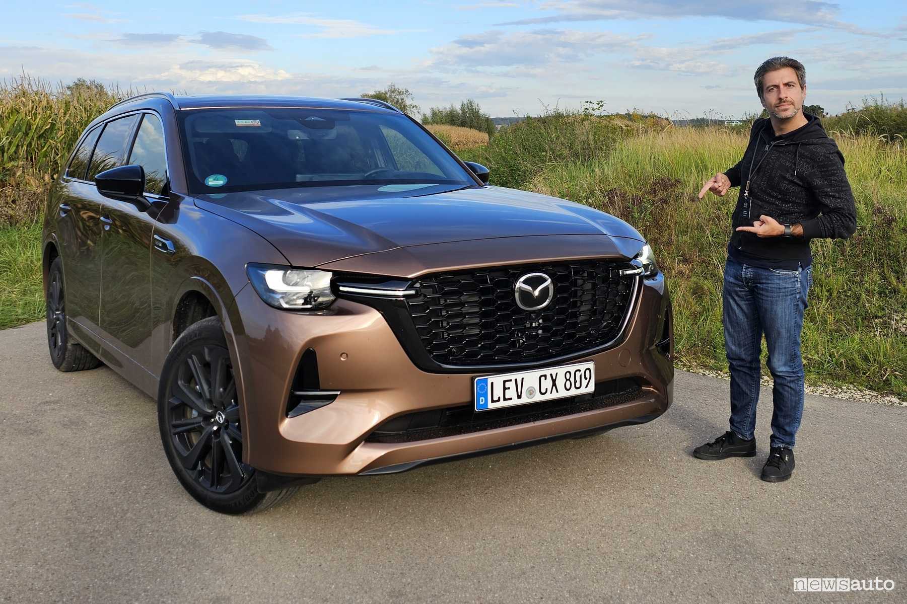 Mazda CX-80 come va la 7 posti diesel con il 6 cilindri in linea