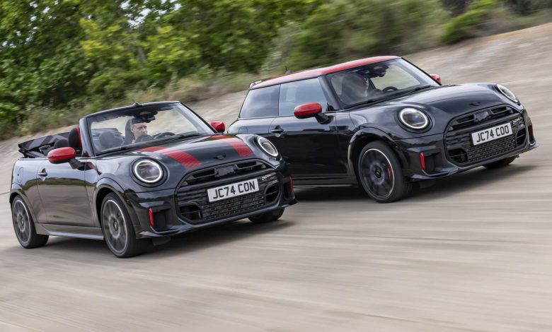 Mini John Cooper Works Cabrio e Coupé