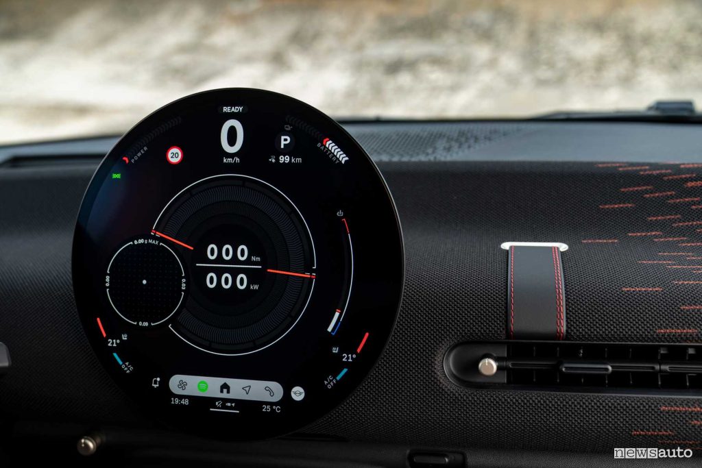 Mini John Cooper Works Electric circular display