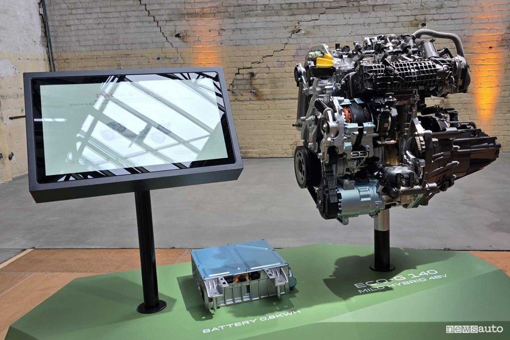 Nuova Dacia Bigster motore ECO-G 140 bifuel GPL mild-hybrid