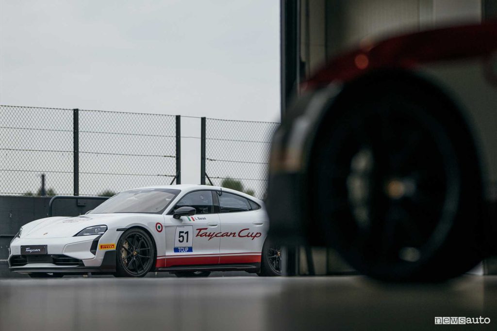 Porsche Taycan Turbo GT da competizione per la Taycan Cup