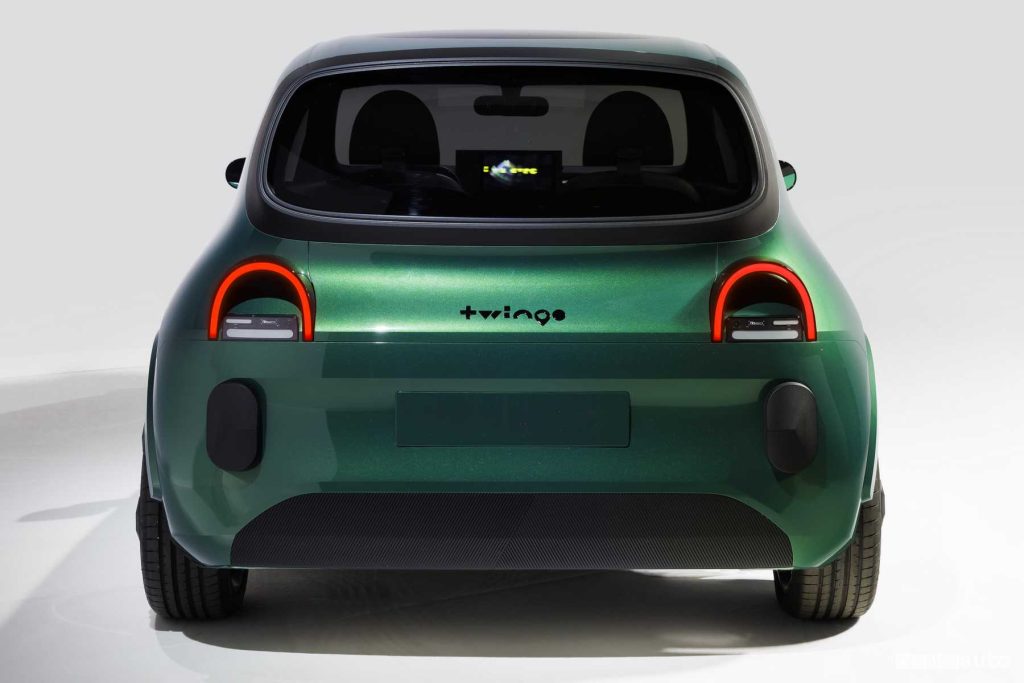 Renault Twingo E-Tech Electric Prototype rear