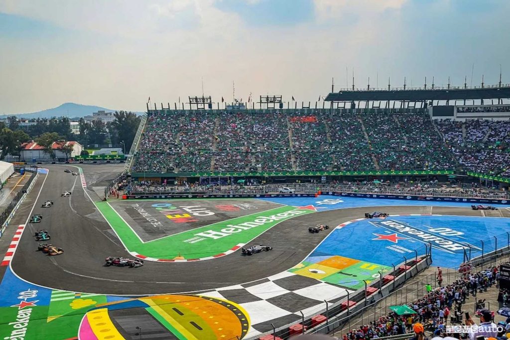 F1 Gp Messico 2024 pista Autódromo Hermanos Rodríguez