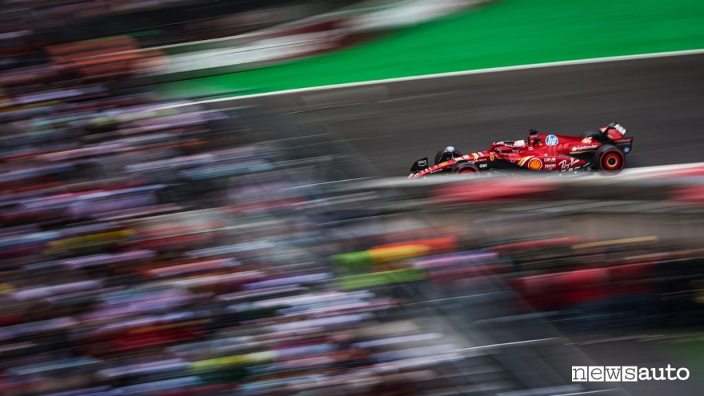 Charles Leclerc, Scuderia Ferrari durante il GP del Messico