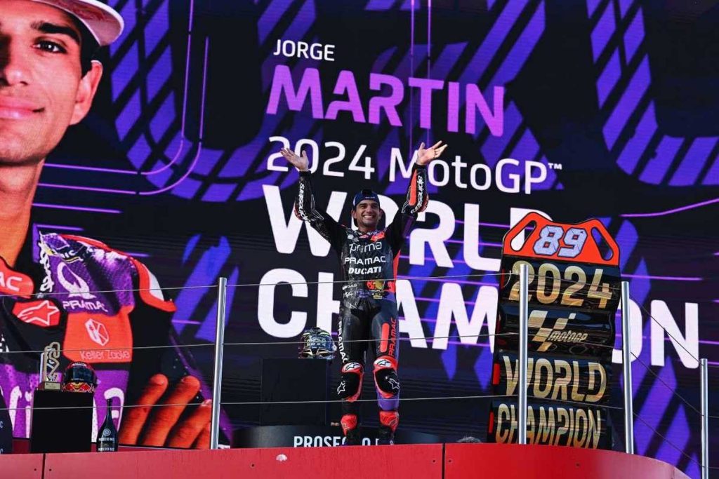 MotoGP 2024 Jorge Martin Campione del Mondo