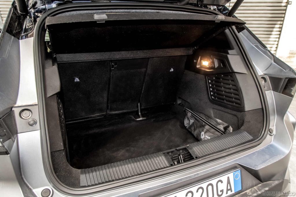 Renault Scenic E-Tech Esprit Alpine bagagliaio