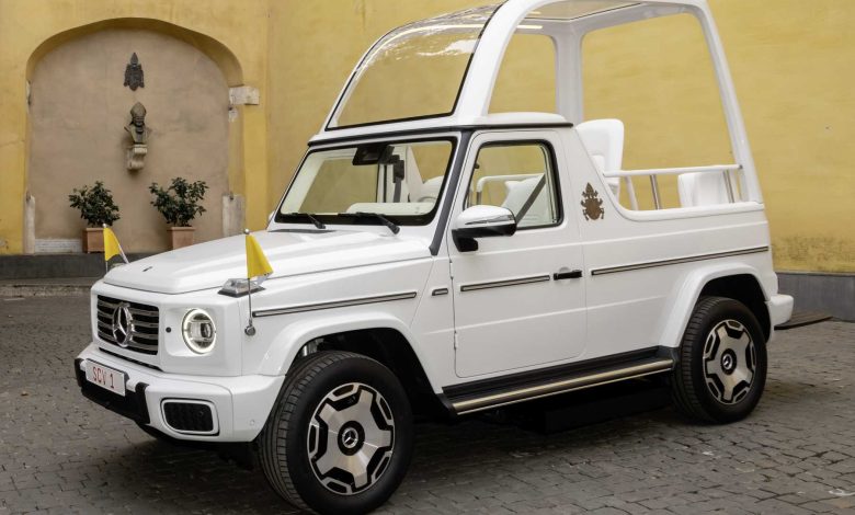 Mercedes Classe G Papamobile elettrica