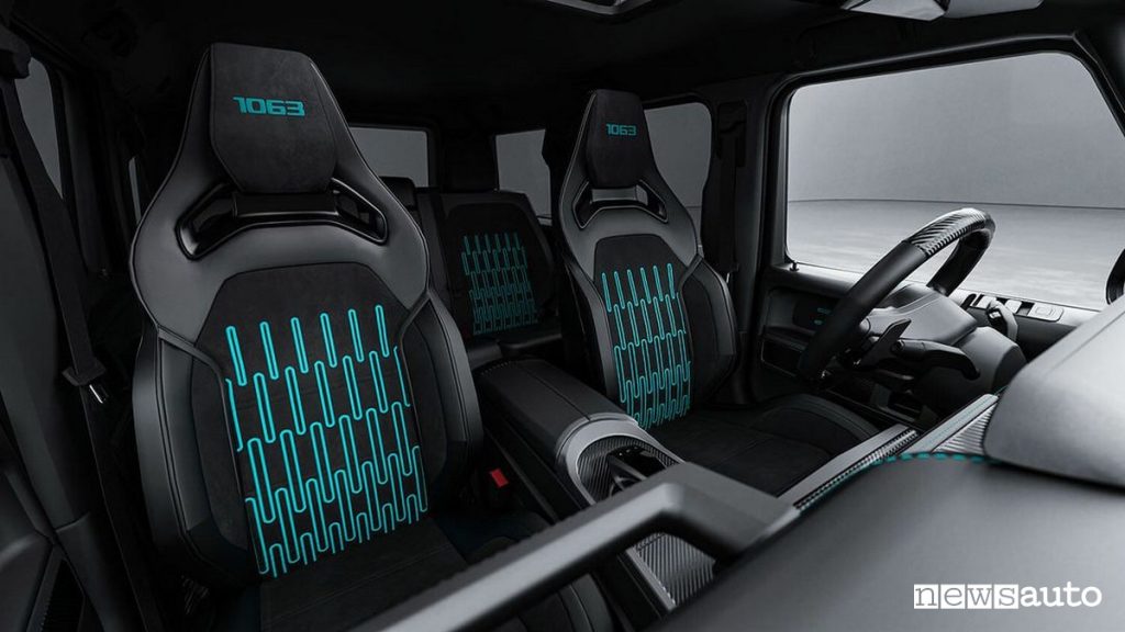 Mercedes Classe-G HOF "Sir Class" interni